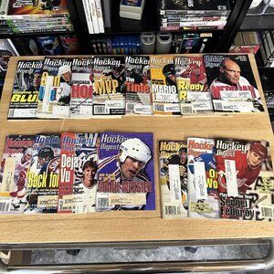 Hockey Digest magazine lot 1994 96-97 sports magazines 15 book lot 90s